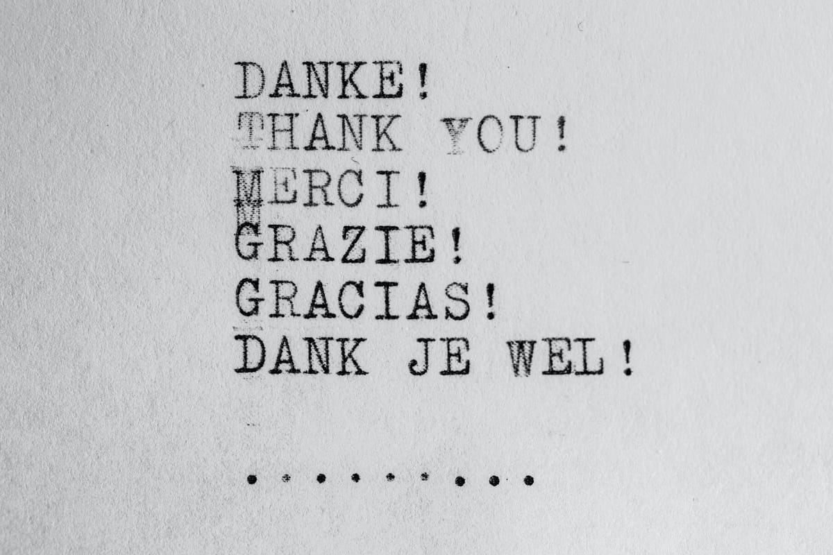 Gracias por estar aquí.