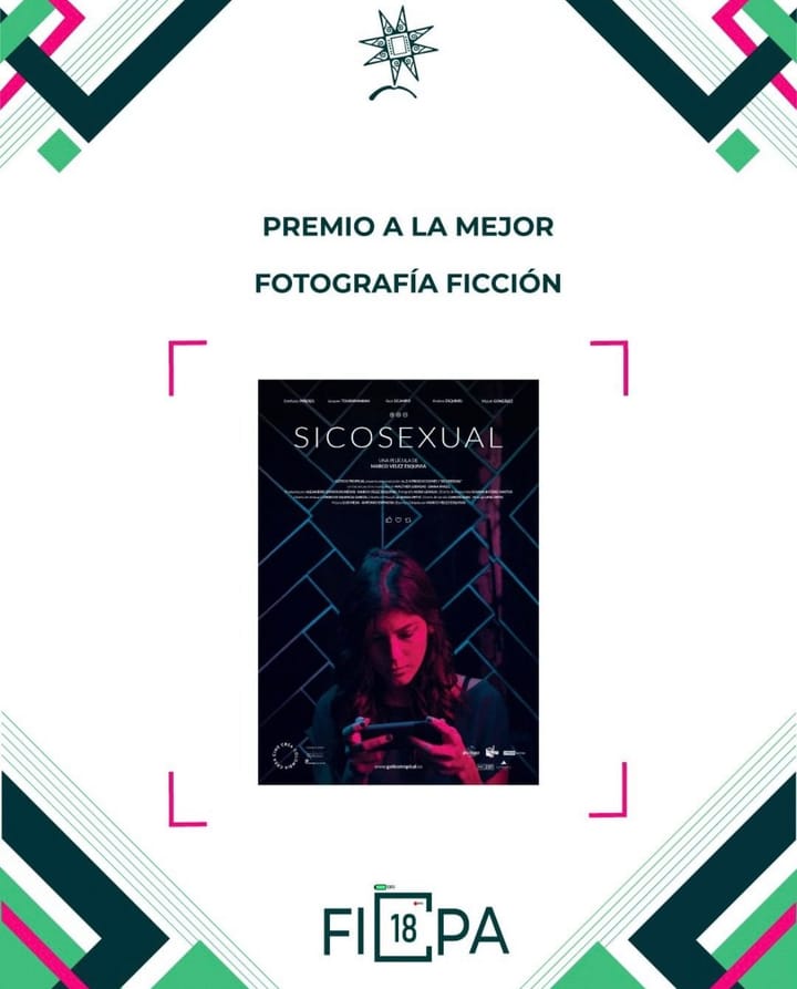 Sicosexual gana Mejor Fotografía en el Festival Internacional de Cine de Pasto
